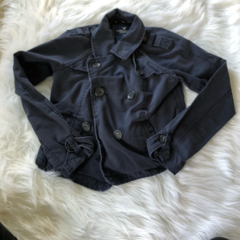 American Eagle Navy Blue Jacket